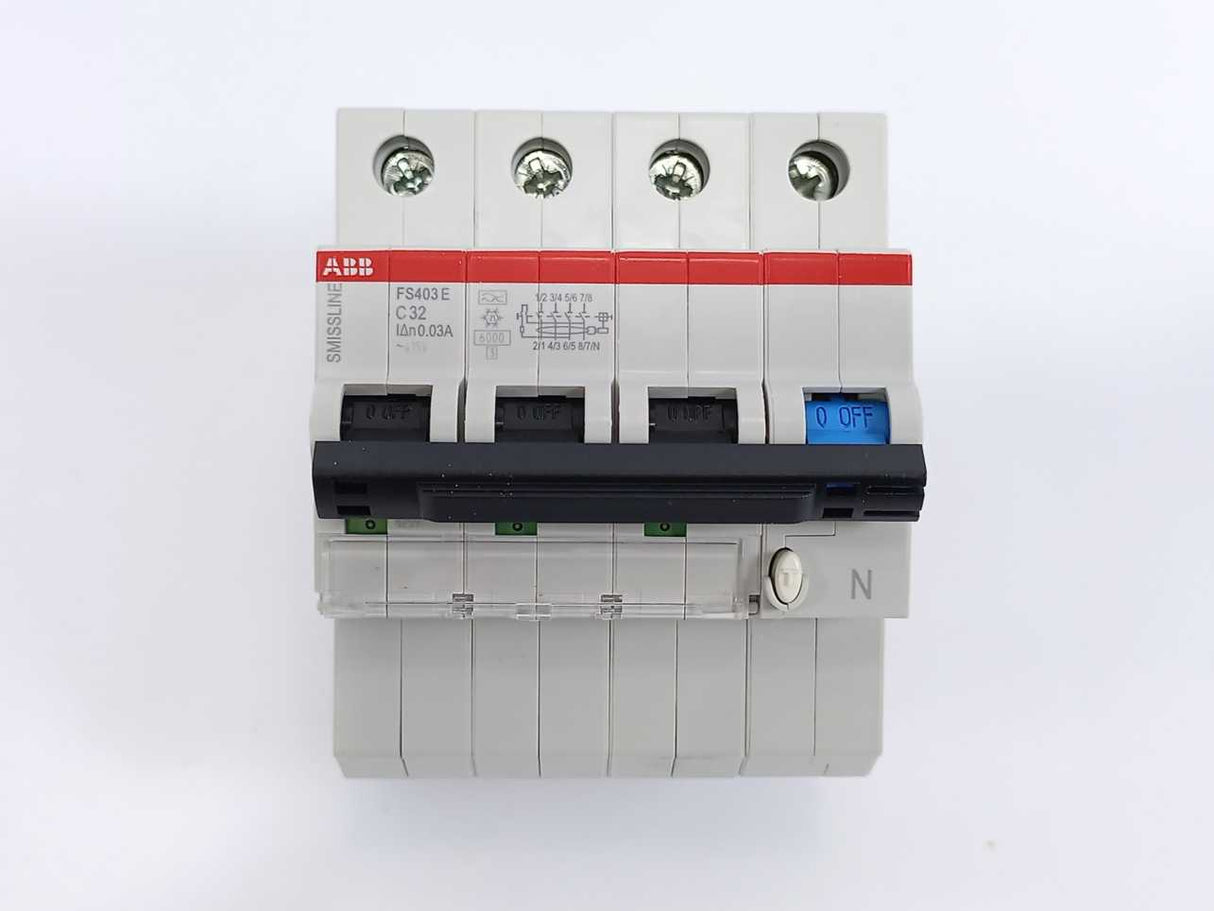 ABB 2CCL564111E0324 FS403E-C32/0.03 Residual Current Circuit Breaker RCBO