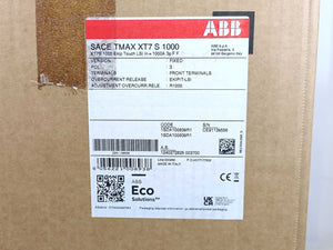ABB 1SDA100839R1 XT7S 1000 Ekip Touch LSI In=1000A 3p F F Circuit Breaker