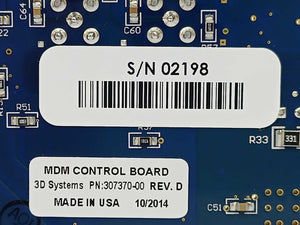 mdm  307370-00 MDM Control2 Board 3D Systems Circuit Board