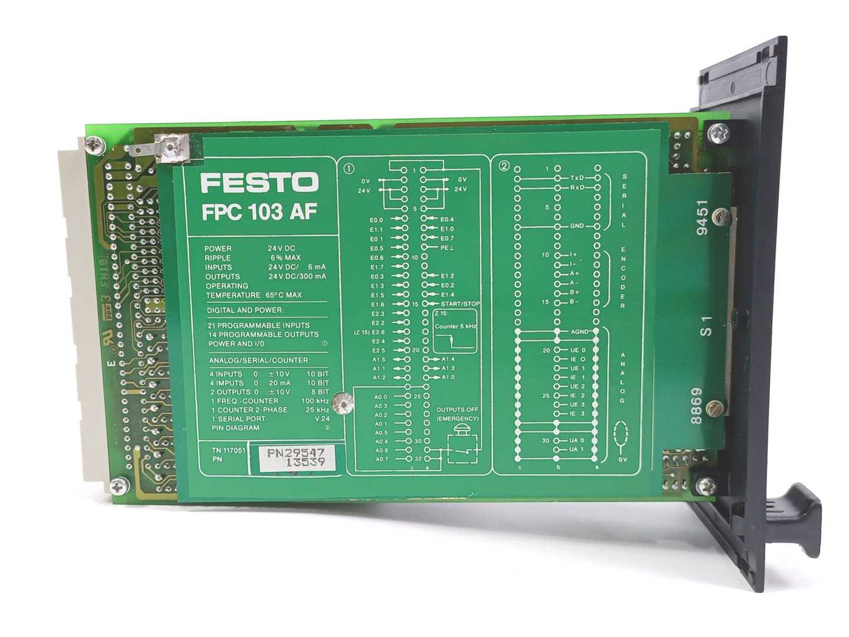 Festo 151501 FPC 103 AF PLC Module