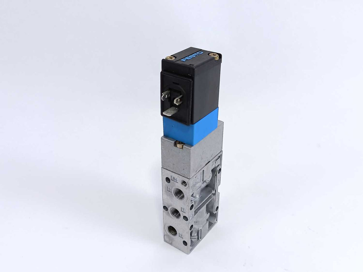 Festo 114900 MVH-5-1/8-B-VI Solenoid Valve w/ 13464