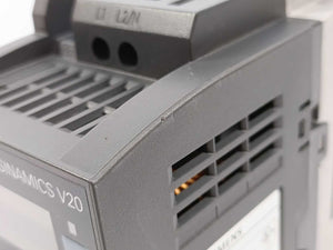 Siemens 6SL3210-5BB15-5BV1 SINAMICS V20, 1AC 230V 0,55kW Inverter