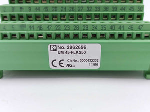 Phoenix Contact 2962696 UM 45-FLKS50 - Termination Board