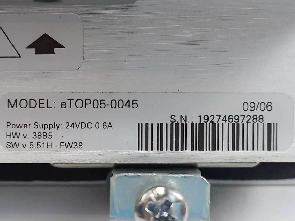 Uniop eTOP05-0045 5,6" Touch Screen Operator Panel HMI