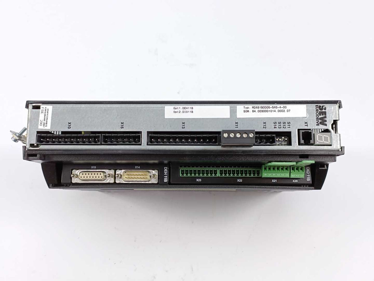 SEW-EURODRIVE  08277303 MDX61B0005-5A3-4-00 Movidrive Inverter w/ 18204058