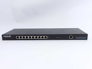 Black Box DCX3000 CX Digital 30-Port Matrix Switch w/ 12V 5A Power Supply