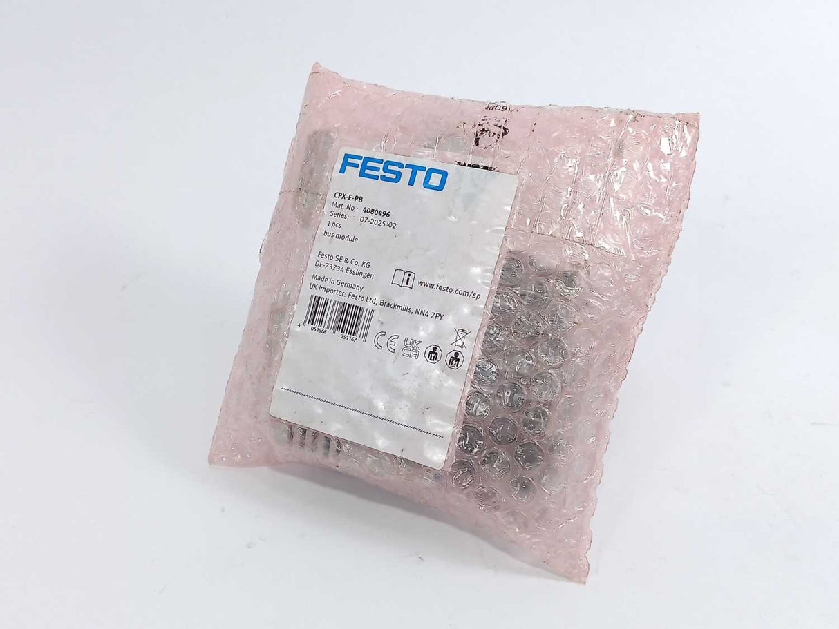 Festo 4080496 Bus Module CPX-E-PB