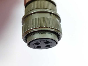 VG95234M-22-22PM MS3106A20-45 Cord with Male and Female Connectors