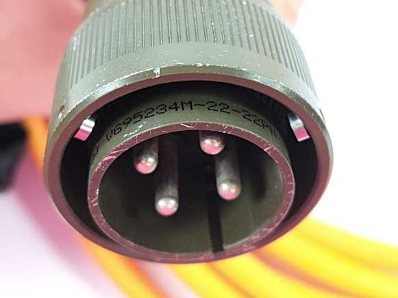 VG95234M-22-22PM MS3106A20-45 Cord with Male and Female Connectors