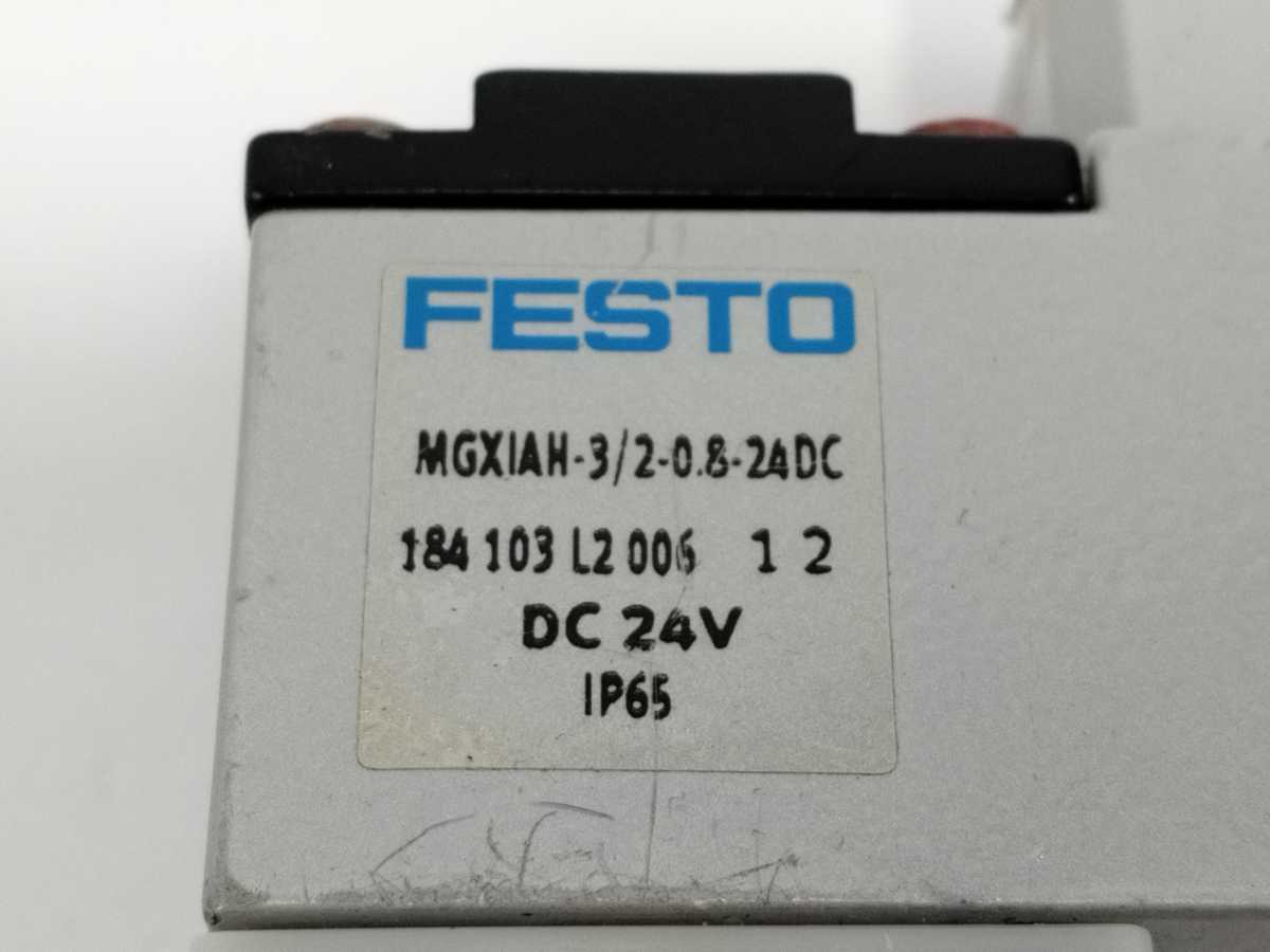 Festo 184103 MGXIAH-3/2-0.8-24DC Solenoid Valve