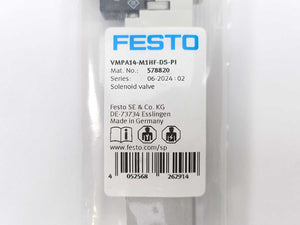 Festo 578820 VMPA14-M1HF-DS-PI Solenoid Valve