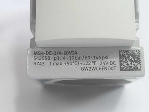 Festo 542558 MS4-DE-1/4-10V24 Soft Start Valve G1/4