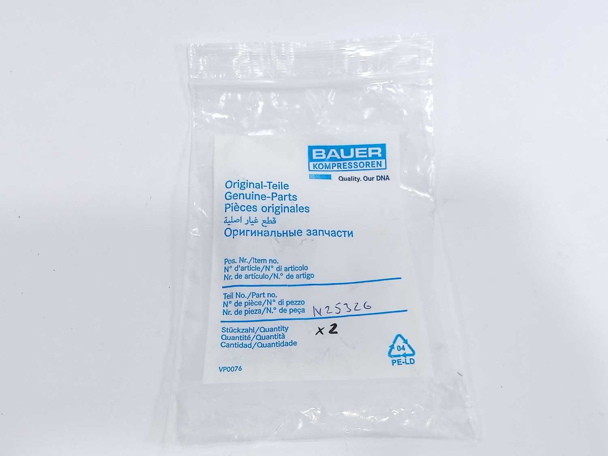 Bauer Kompressoren N25326 Oil Filter, Batch of 2 pcs
