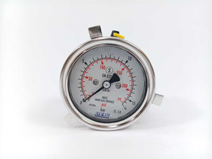 WIKA 14433437 233.30.063 Pressure Gauge 16 bar 2.Tlg psi 1/4