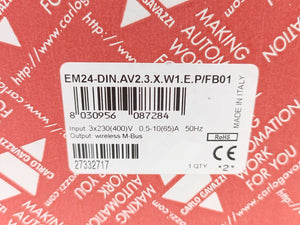 Carlo Gavazzi EM24-DIN.AV2.3.X.W1.E.P/FB01 Three-phase Energy 2x230V EM24