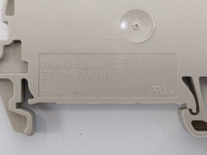 Weidmüller 1815090000 Plug-in Modular Terminals ZT 2.5/3AN/1 50 Pcs.