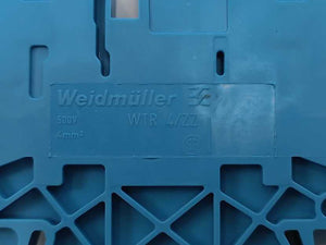 Weidmüller 1231330000 Terminal Block WTR 4/ZZ STB BL 50 Pcs.