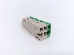 Weidmüller 1867100000 Z-series, Plug-in connector ZP 2.5/1AN/3 GN/BE 25 Pcs.