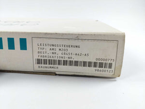 Siemens C8451-A42-A5-1 0775 SICOMP AMS-M203 DIGITAL IN/OUTPUT MODULE
