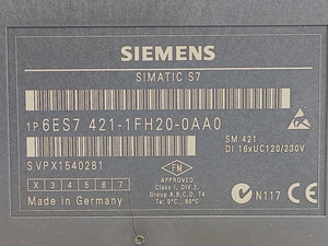 Siemens 6ES7421-1FH20-0AA0 SIMATIC S7-400, digital input SM 421