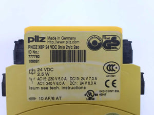 Pilz 777760 PNOZ X8P 24 VDC,  Safety Relay
