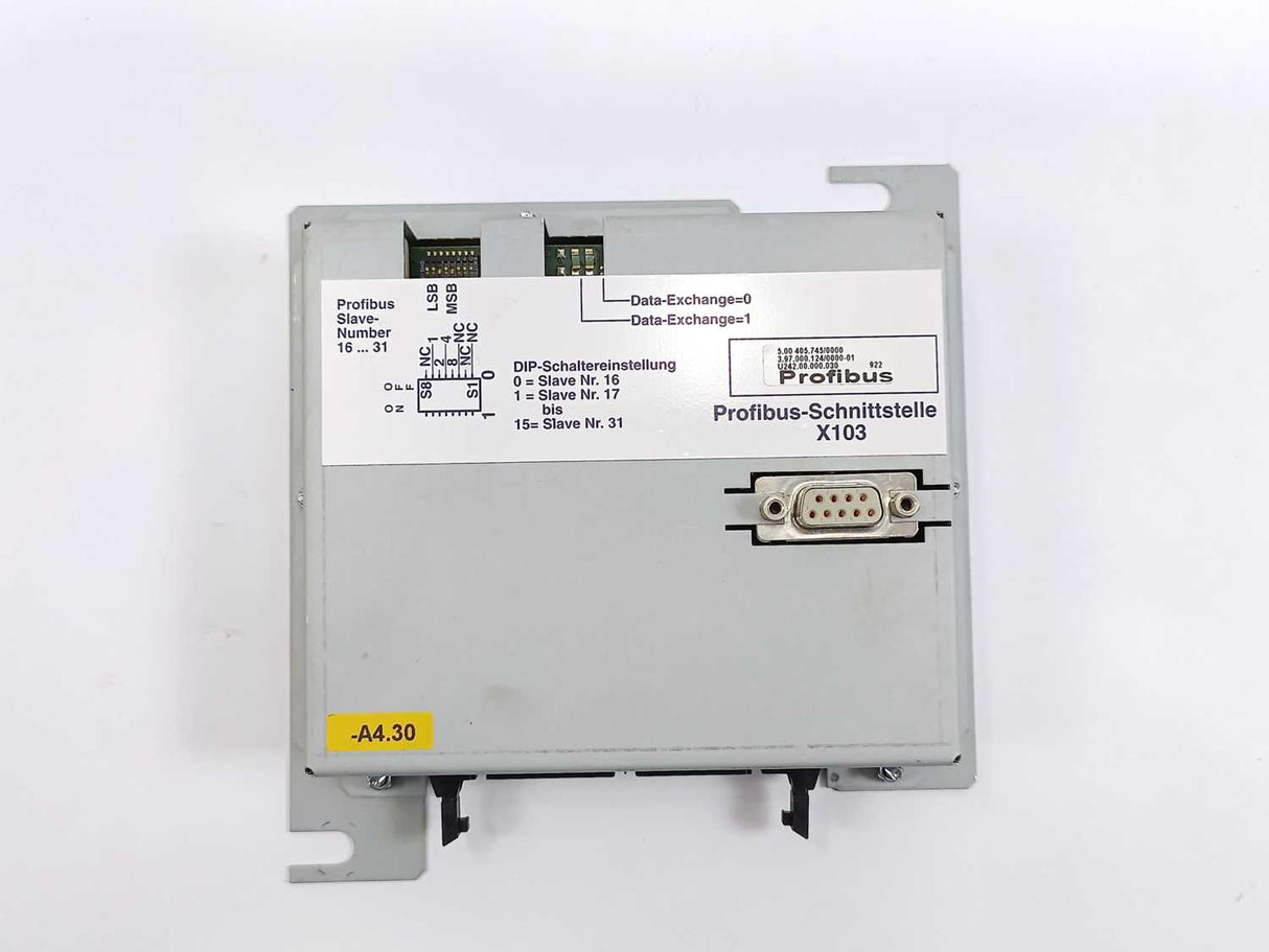 Profibus 5.00.405.745/0000 Module X103