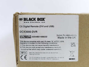 Black Box DCX3000-DVR Digital CATx KVM Matrix Server Access Module (DVI and USB)