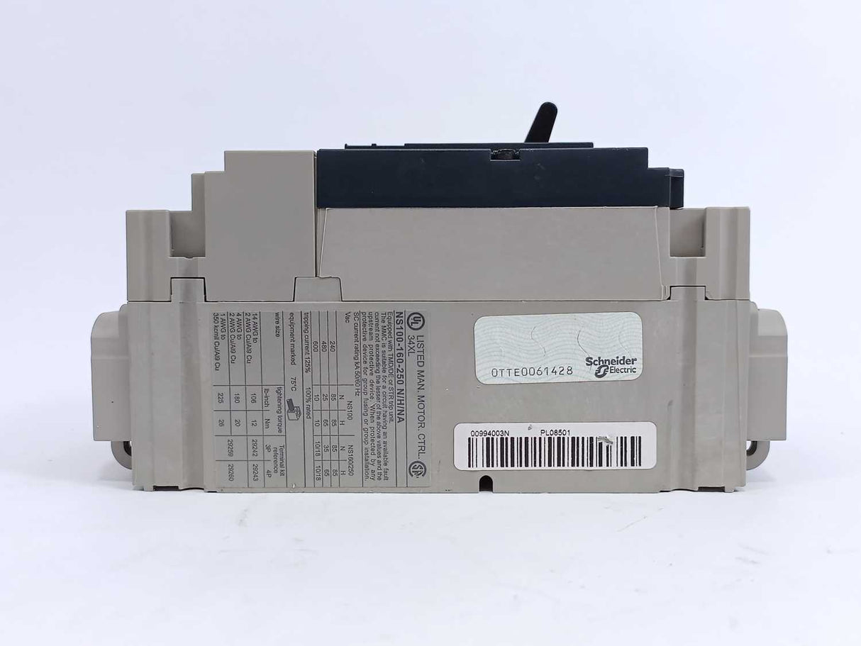 Schneider Electric NS100-160-250 N/H/NA Power Connection NS100 N