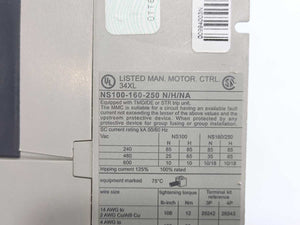 Schneider Electric NS100-160-250 N/H/NA Power Connection NS100 N