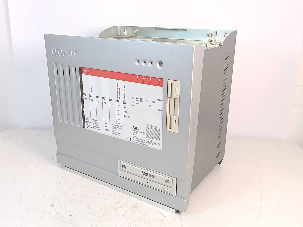 Beckhoff C6140 Control cabinet Industrial PC, Main Board: iPOX IP-4GVI63