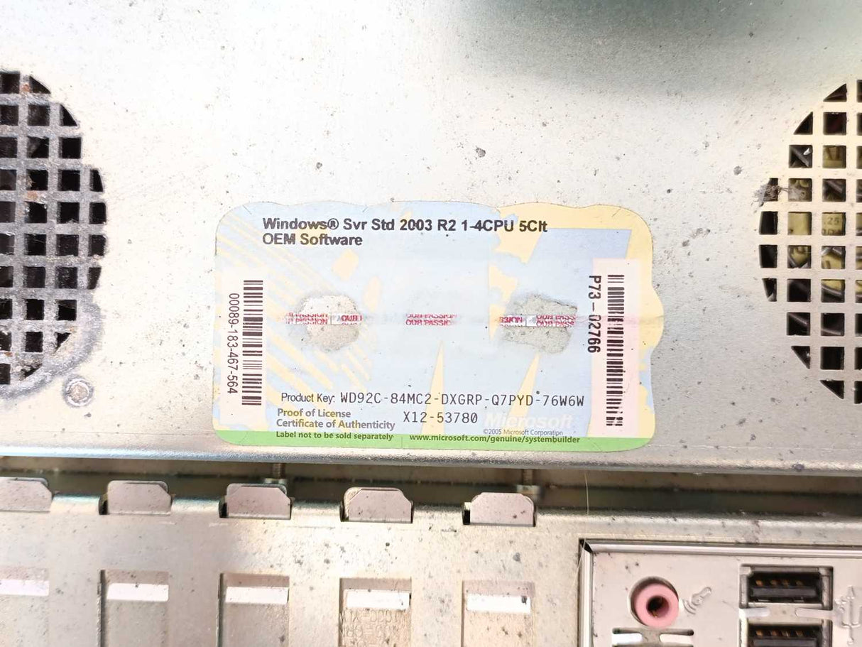 Beckhoff C6140 Control cabinet Industrial PC, Main Board: iPOX IP-4GVI63
