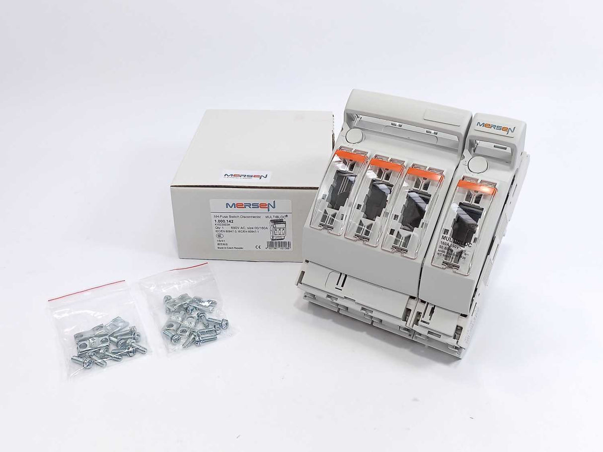 MERSEN 1.000.142 Fuse Switch Disconnectors, 690VAC, 00/160A