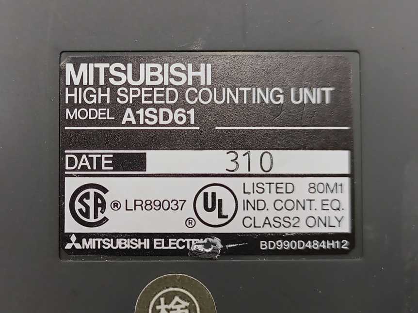 Mitsubishi A1SD61 High Speed Counting Unit
