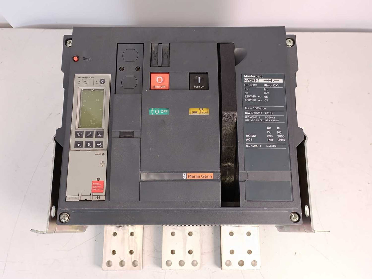 Schneider Electric NW20H1 Circuit Breaker Masterpact, Ui-1000V, Uimp-12kV