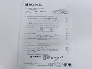 Noratel TI-190709 Transformer, Prim: 0-225-230V-235V, Sec: 235V, 10kVA, LK1924B