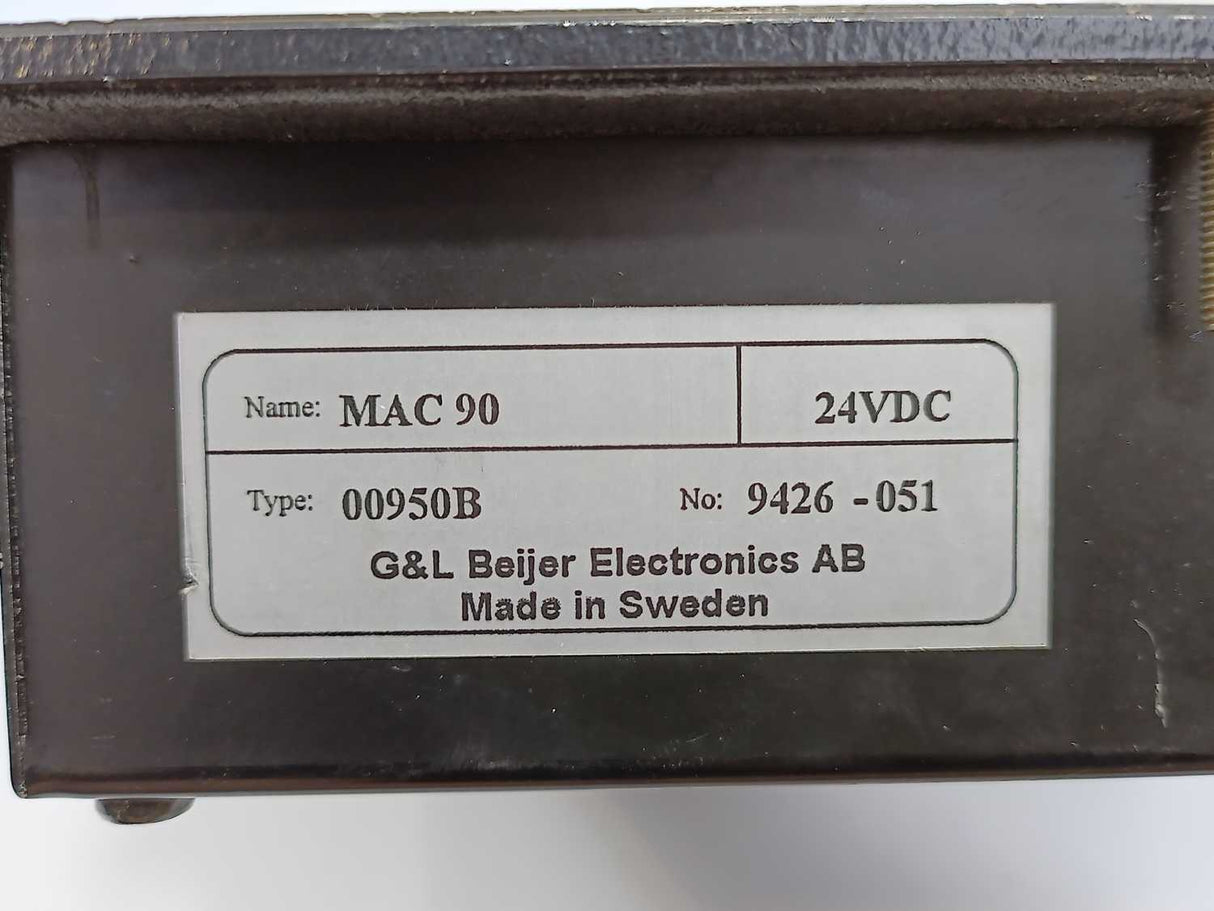 G&L Beijer 00950B MAC90 24VDC Operator Panel