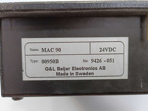 G&L Beijer 00950B MAC90 24VDC Operator Panel