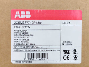 2CSM377710R1801 Fuse Disconnector E933N/125