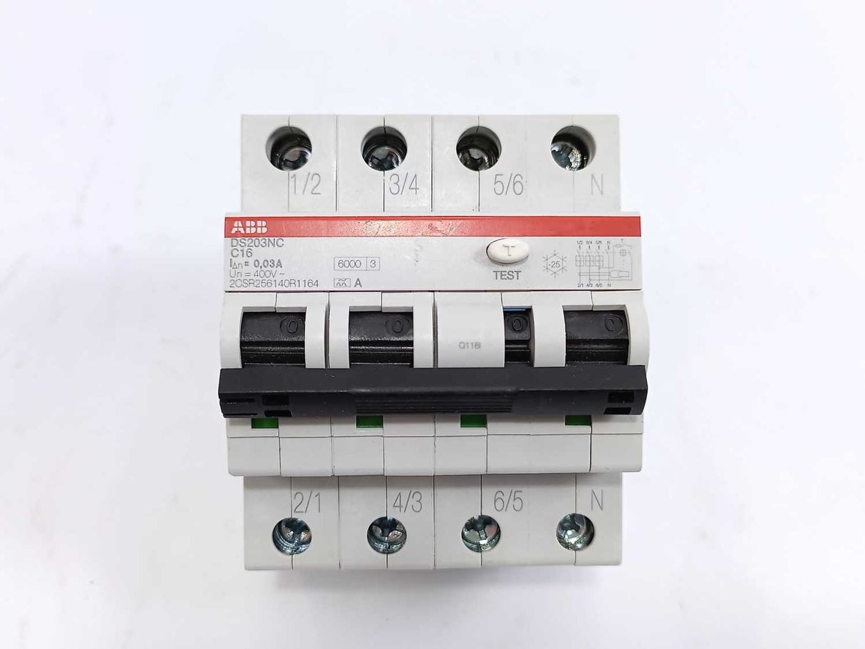 ABB 2CSR256140R1164 DS203NC C16 A30 Residual Current Circuit Breaker