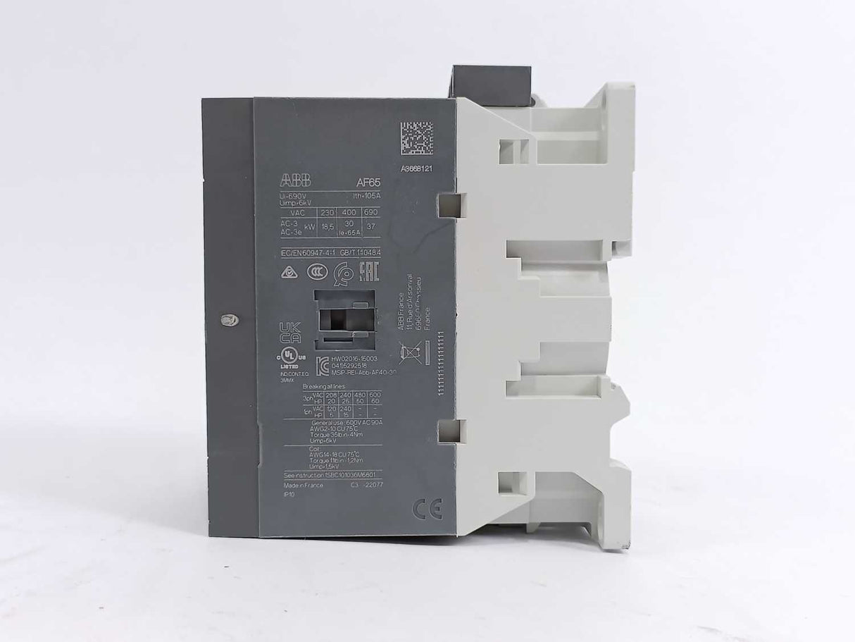 ABB 1SBL387001R1300 Contactor With Screw Terminals, AF65-30-00-13