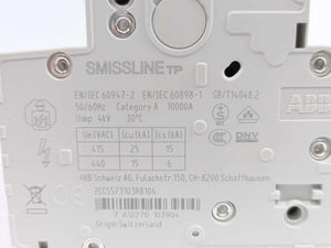 ABB 2CCS573103R8104 Miniature Circuit Breaker, S403M-C10NP