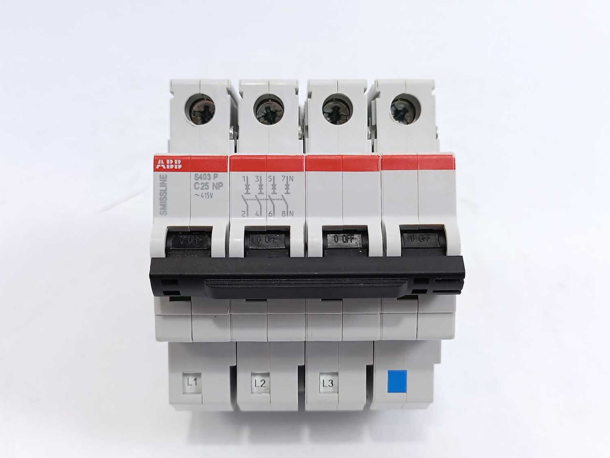 ABB 2CCG000405R0001 Miniature Circuit Breaker S403P-C25NP