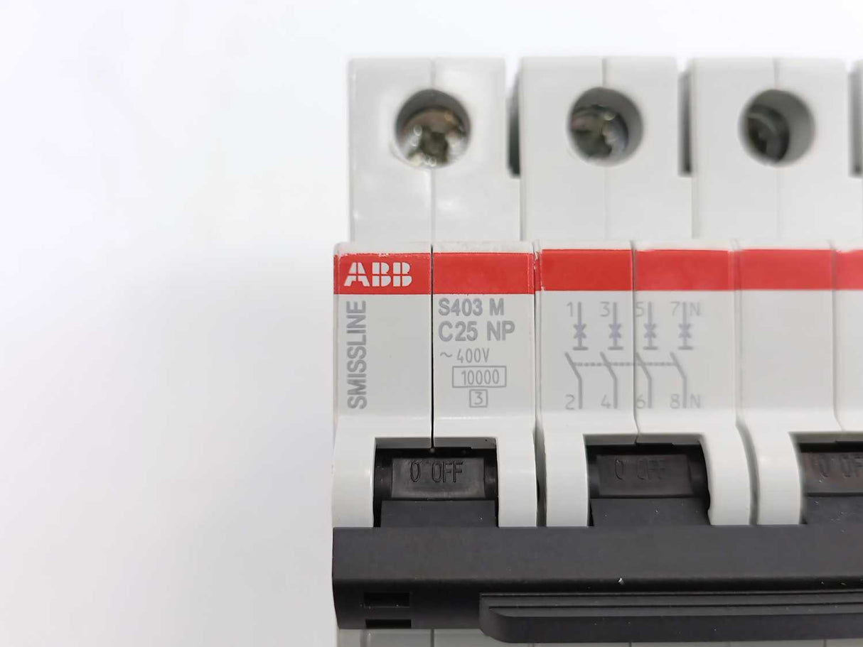 ABB 2CCS573103R8254 Miniature Circuit Breaker S403M-C25NP
