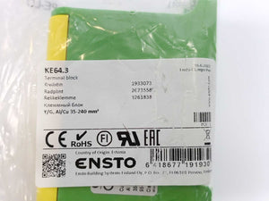 Ensto KE64.3 Terminal Block 35-240 mm²