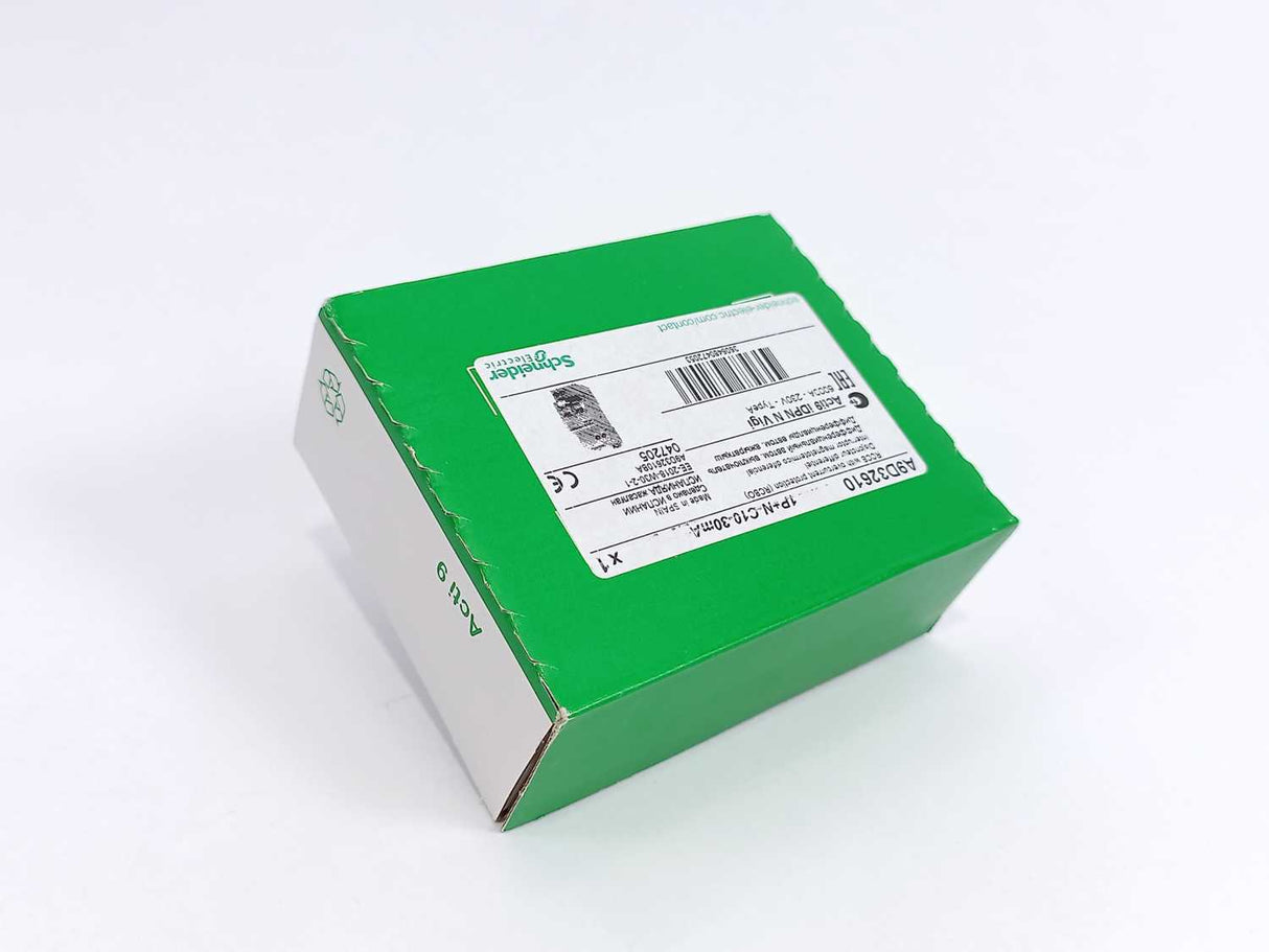 Schneider Electric A9D32610 RCBO Breaker, Acti9, iDPNN, 6000A-230V