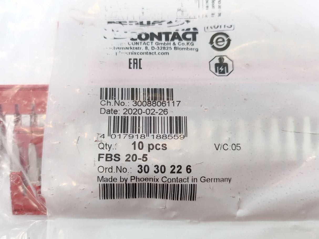 3030226 Post Bridge FBS 20-5, 110Pcs