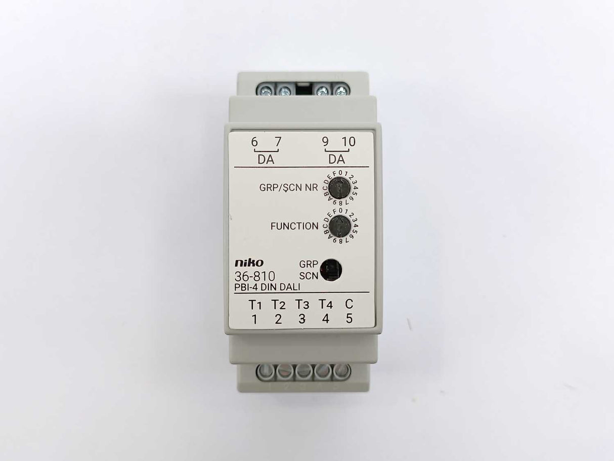 Niko 36-810 Group Module PBI-4 DIN DALI