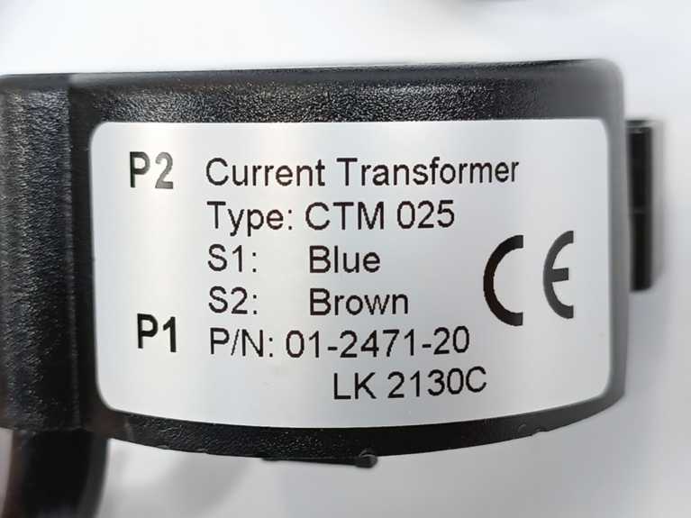 Emotron 01-2471-20 Current Transformer CTM025