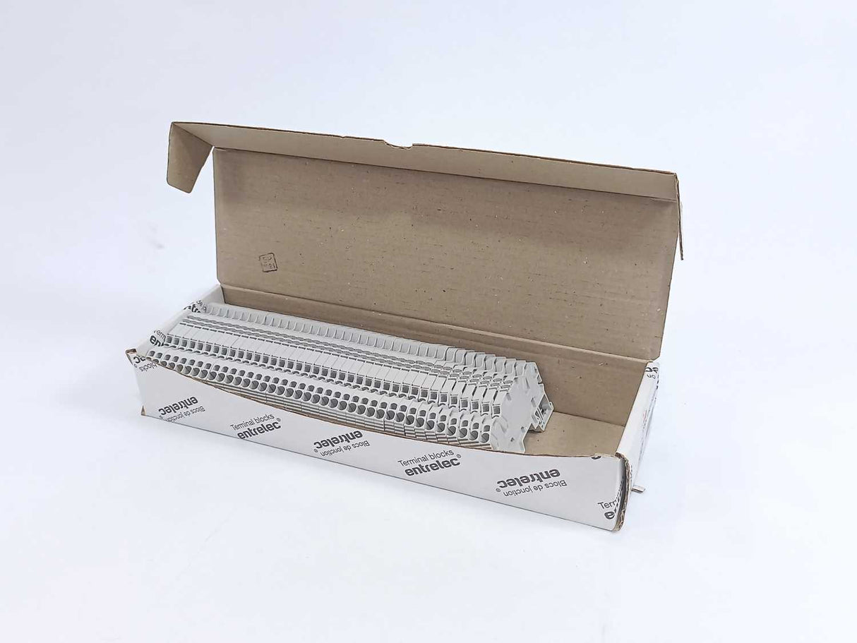 ABB 1SNK705012R0000 ZK2.5-4P Spring Clamp Terminal Block Batch 38 Pcs.