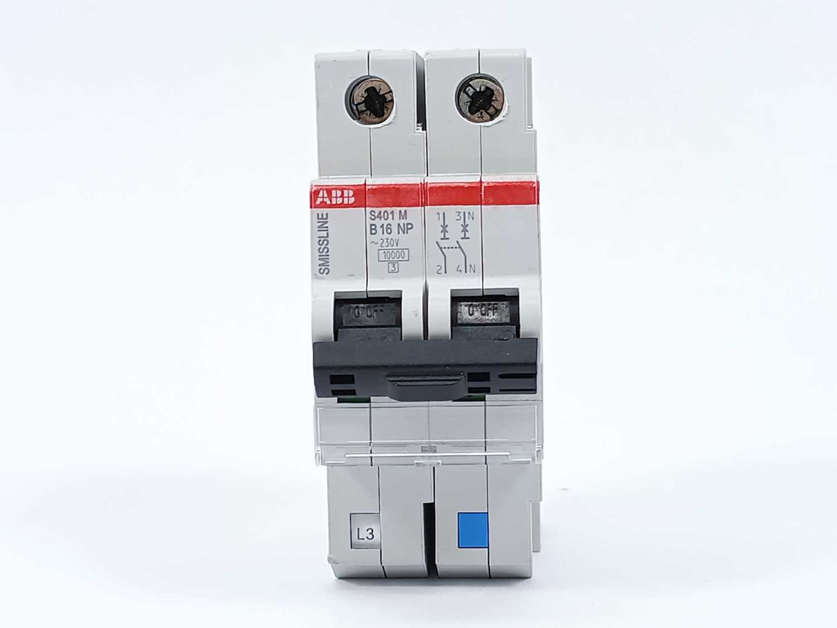 ABB 2CCS571103R8165 S401M-B16NP Plug-in SMISSLINE Circuit Breaker